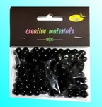 Koraliki drewniane ok.26g (ok.150szt) czarne