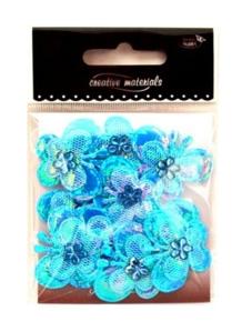 Aplikacje materiałowe – MOTYLKI  3,3 cm lila .  Kod towaru: AP-506