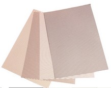 Karton obustronny nadruk mini paski 300b 24x34cm, 4 ark miks