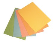 Karton obustronny nadruk mini kratka, 300g, 24x34cm, 5 ark miks