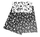 Kartony w motywy czarno-białe. Zestaw 3 arkuszy 24x34 cm. Gm. 300. Kartony w motywy czarno-białe. Zestaw 3 arkuszy 24x34 cm. Gm. 300.