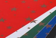 Karton w gwiazdy złote 25x35cm. 5 ark miks Karton w gwiazdy złote 25x35cm. 5 ark miks