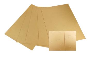 Karton 220g,wytłaczany ANIOŁY 25x35cm 5 ark złote