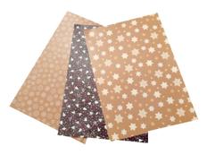 Karton 300g nadruk motywy świąteczne ,24x34cm 3 ark miks Karton 300g nadruk motywy świąteczne ,24x34cm 3 ark miks