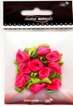 Różyczki materiałowe 10 szt rózowe . Kod towaru: B1023-123 Różyczki materiałowe 10 szt rózowe . Kod towaru: B1023-123