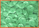Cekiny okrągłe, łamane , op. 6g . Kolor :  miętowy  Kod: CEK-25