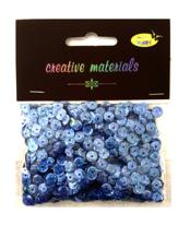 Cekiny 6mm, 20g holograficzne niebieskie