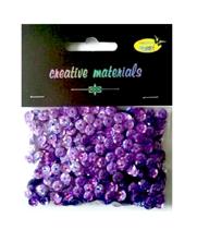 Cekiny 6mm holograficzne ,20g lila