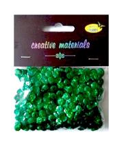 Cekiny 6mm holograficzne ,20g zielone