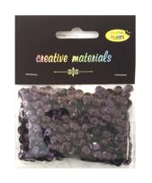 Cekiny 6mm, 20g metallic c.bordowy