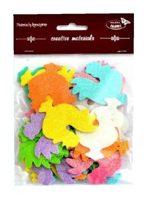 Koguciki brokatowe miks 32 szt Koguciki brokatowe miks 32 szt