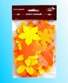 Kwiatki 35-48mm miks 60 szt żółto-pomarańczowe Kwiatki 35-48mm miks 60 szt żółto-pomarańczowe