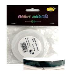 Drut stalowy 0.3mm duża szpula 100 mb kolor :ciemnozielony . Kod: DR-JK100-58 Drut stalowy 0.3mm duża szpula 100 mb kolor :ciemnozielony . Kod: DR-JK100-58