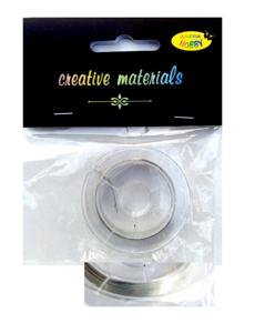 Drut miedziany 0.3mm , 10 mb , Kolor : srebrny Kod : DR-MK10-60 Drut miedziany 0.3mm , 10 mb , Kolor : srebrny Kod : DR-MK10-60