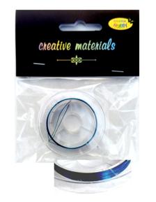 Drut miedziany 0.3mm , 10 mb , Kolor : niebieski Kod : DR-MK10-34 Drut miedziany 0.3mm , 10 mb , Kolor : niebieski Kod : DR-MK10-34