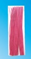 Druty - chenille- 3 mm dł. 30cm a 100 , kolor: Pink 3 mm Kod towaru : DR3-23