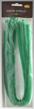 Druty chenille a 10 szt. , dł. 50 cm , kolor : Zielony 9 mm Kod towaru : DR9-53