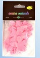 Kwiaty z filcu 48 mm a 18 szt. , kolor: jasnoróżowy Kod: DS522-4826 Kwiaty z filcu 48 mm a 18 szt. , kolor: jasnoróżowy Kod: DS522-4826