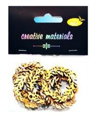 Drewniane elementy w kształcie wieńca. Kod towaru : EDR-06