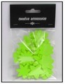 Miks 36 elementów 36 mm - jasnozielone , Kod: EMG-KWIATY36-51