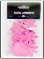 Miks 24 elementów 48 mm - kolor różowy , Kod: EMG-KWIATY48-26