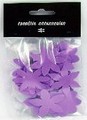 Miks 24 elementów 48 mm - kolor lila , Kod: EMG-KWIATY48-31