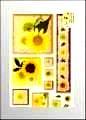 Stiker epoksydowy, rodzaj : Yellow Flowers , Kod : ESTK-ROY3516