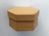 Pudełko natur mini sześciokąt 7,5x6,5x4 cm FO3323