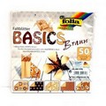 Papier Origami Basics brązowy 15x15 cm - Kod: FO466/1515 Papier Origami Basics brązowy 15x15 cm - Kod: FO466/1515