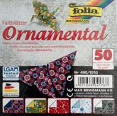 Origami 80g 10x10cm 50 ark ORNAMENTAL Origami 80g 10x10cm 50 ark ORNAMENTAL