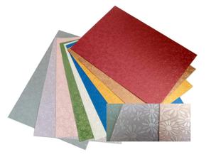 Karton kreatywny - Stokrotki Metallic gm.230 miks. 25x35 cm a 10 ark. Kod :FO5082309