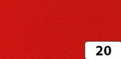 Filc gruby 3.5 mm , Kolor: czerwony 1 arkusz 30x45 - Kod: FO510320 Filc gruby 3.5 mm , Kolor: czerwony 1 arkusz 30x45 - Kod: FO510320