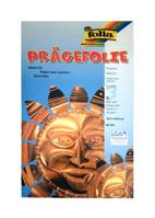 Folia metaliczna twarda, 18,5x29 cm w teczkach złota a 3 ark. Kod towaru: FO521 Folia metaliczna twarda, 18,5x29 cm w teczkach złota a 3 ark. Kod towaru: FO521