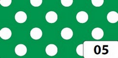 Bristol zielony w kropki białe ( opak. 10 ark.) 50x70 Kod: FO5905