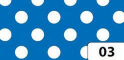 Bristol niebieski w kropki białe ( opak. 10 ark.) 25x35 Kod: FO598903