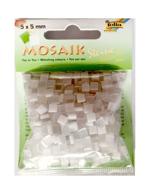 Kamyczki Ton in Ton 5x5mm , kolor : biały , kod: FO60101