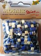 Kamyczki marmurkowe 5x5 mm Kolor : niebieski Kod:FO62102