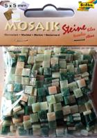 Kamyczki marmurkowe 5x5 mm Kolor : zielony Kod:FO62103