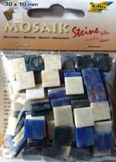 Kamyczki marmrkowe 10x10 mm Kolor : niebieski Kod:FO62202