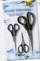 Nożyczki do prac kreatywnych Opakowanie - blister z trzema nożyczkami. Kod towaru : FO778