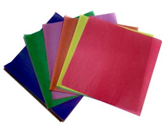 Origami papier transparentny 42g 15x15cm a 50 ark