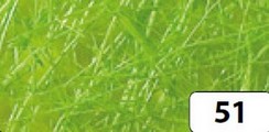 Sizal kolorowy , Kolor: jasnozielony , Zwitek 50g - Kod: FO855051
