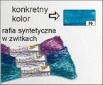 Raffia syntetyczna , zwitek 30 mb , .Kolor: pacyfik Kod towaru: FO9233 Raffia syntetyczna , zwitek 30 mb , .Kolor: pacyfik Kod towaru: FO9233