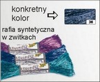 Raffia syntetyczna , zwitek 30 mb , .Kolor: ultramaryna Kod towaru: FO9236 Raffia syntetyczna , zwitek 30 mb , .Kolor: ultramaryna Kod towaru: FO9236