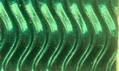 Tekturka ,fala 3 D- Zielony metallic B4 a 5 Tekturka ,fala 3 D- Zielony metallic B4 a 5