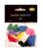 Frędzle 3cm, 20 szt miks kolorów Frędzle 3cm, 20 szt miks kolorów