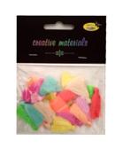 Frędzle 3cm, 20 szt miks kol pastelowych Frędzle 3cm, 20 szt miks kol pastelowych