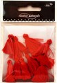 Frędzle 3cm ,10 szt czerwone . Kod towaru: FR-20 Frędzle 3cm ,10 szt czerwone . Kod towaru: FR-20