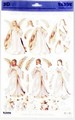 Arkusz do techniki 3D , Wzór : Barokowe aniołki Kod towaru : G82948