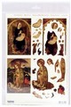 Arkusz do techniki 3 D . Motyw : Obrazy: Madonna z dzieciątkiem.Format A-4. Kod towaru : G83724